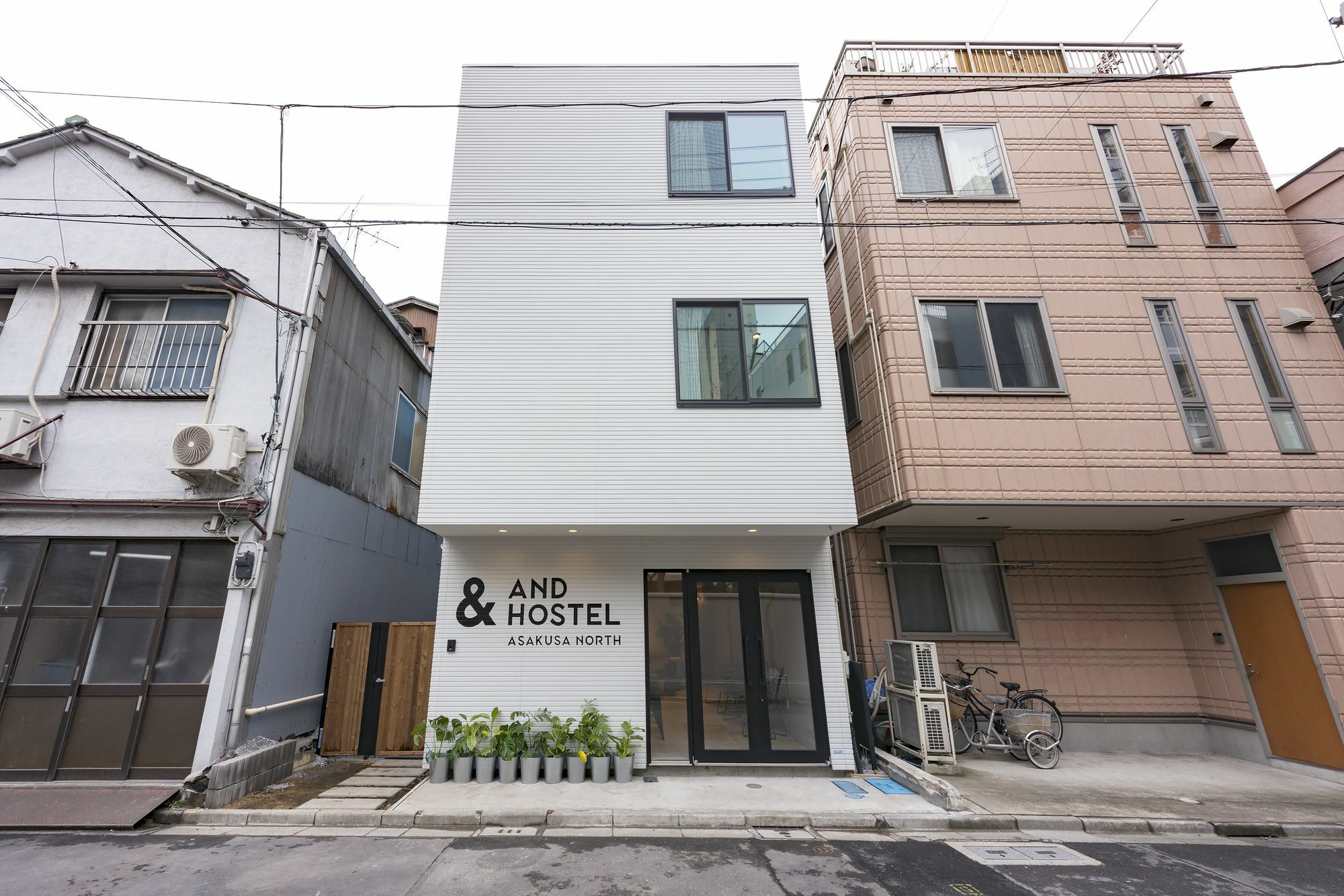 &And Hostel Asakusa North 東京都 外观 照片